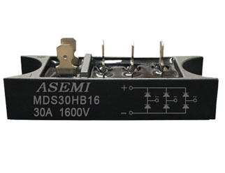 MDS30HB16/MDS30HB14/ ASEMI Three-phase rectifier module