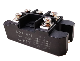 MDS100-16,MDS75-16,MDS60-16，ASEMI MDS Rectifier Module