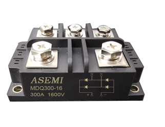 MDQ300-16/MDQ250-16 ASEMI  Single-phase rectifier module