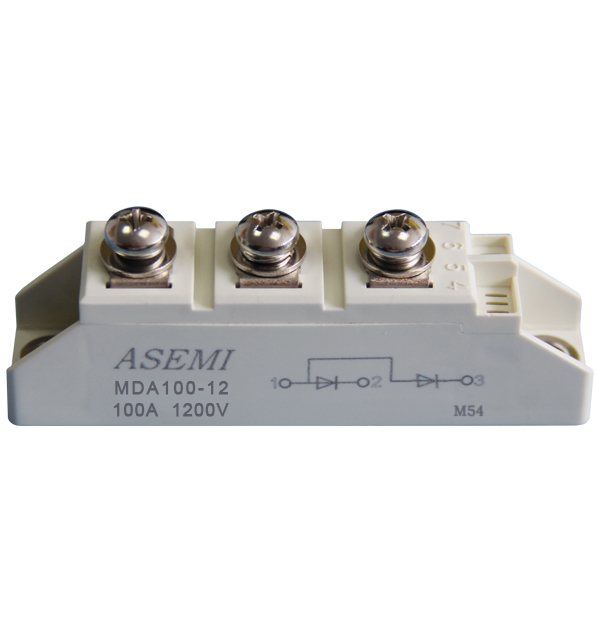 MDA110-16,MDA110-12,MDA100-16 ASEMICommon anode rectifier module