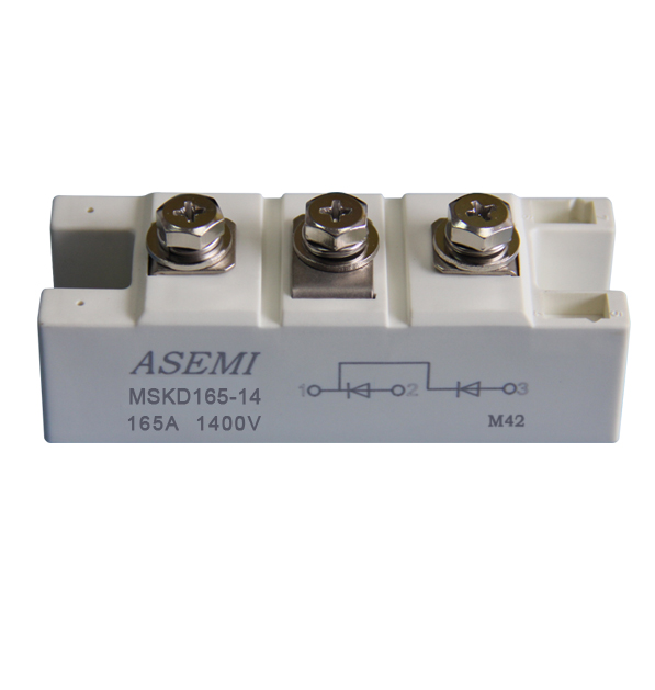 MDK165-16,MDK165-12,MDK165-10,ASEMI Silicon controlled module