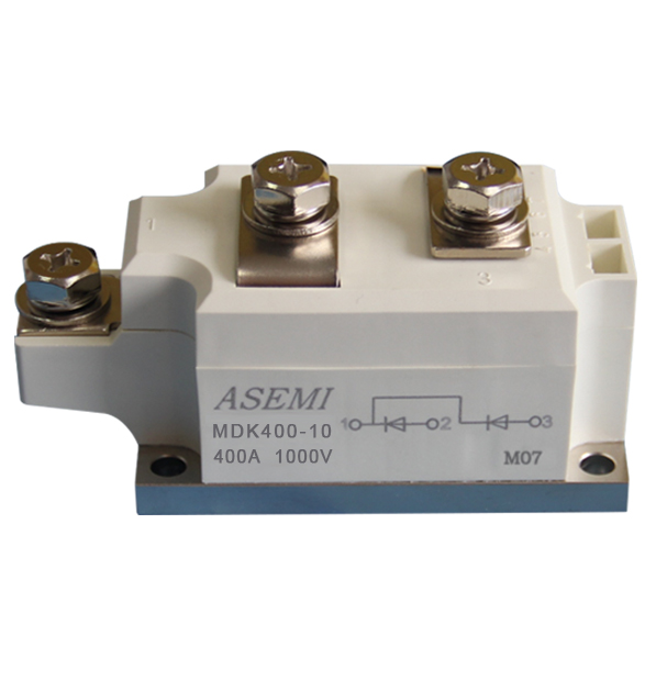 MDK500-16,MDK500-12,MDK400-16,  ASEMI Silicon controlled module