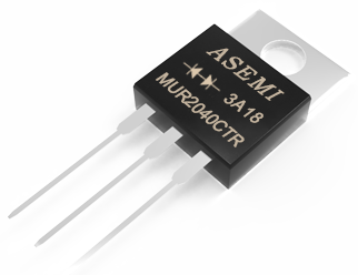 MUR2040CTR,MUR2020CTR,MUR2060CTR, ASEMI Fast recovery diode