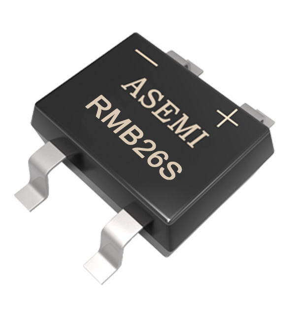 RMB26S/RMB24S/RMB22S，ASEMI SMD Fast recovery rectifier bridge