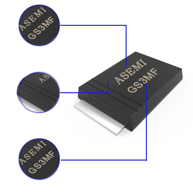 [GS3MF-SMAF]GS3KF/GS3JF/GS3GF/GS3DF ASEMIrectifier diode