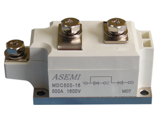 MDC500-16,MDC500-12,MDC400-16,,  ASEMI Silicon controlled module