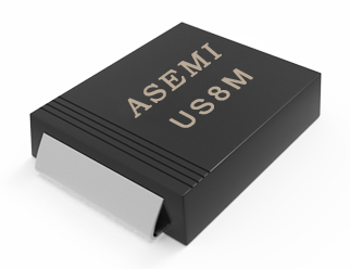 【US8M-SMC】US8MC/US8DC/US8GC/US8JC/US8, ASEMI super fast recovery