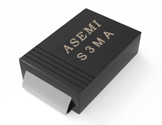 【S3M-SMA】S3MA,S3KA,S3JA,S3GA,S3DA,S3BA, ASEMI Rectifier diode