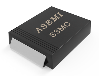 【S3M-SMBF】S3MBF,S3KBF,S3JBF,S3GBF,S3DBF, ASEMI Rectifier diode