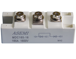 MDC165-16,MDC165-12,MDC200-16,  ASEMI Silicon controlled module