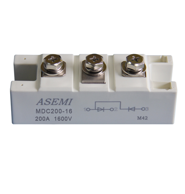 MDC165-16,MDC165-12,MDC200-16,  ASEMI Silicon controlled module