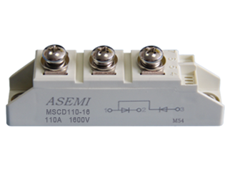 MSCD110-16,MSCD110-12,MSCD100-16 ASEMI Silicon controlled module