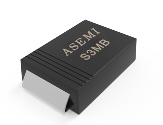 (S3M-SMB）S3MB/S3KB/S3JB/S3GB/S3DB  ASEMI Rectifier diode